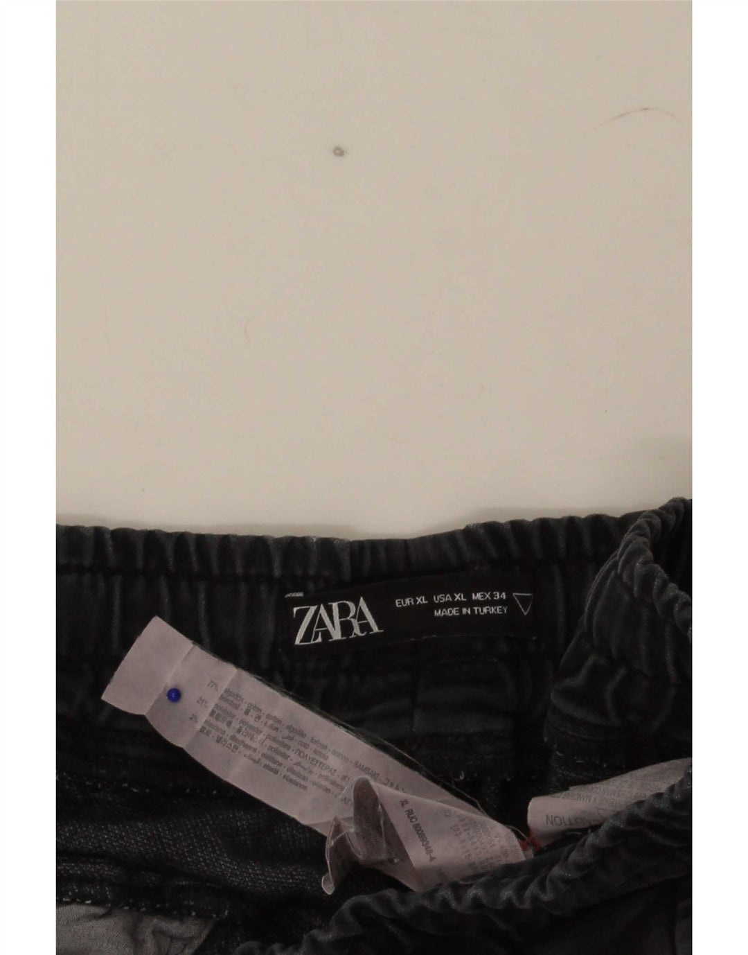 Pantaloni scurți chino pentru bărbați Zara XL W34 bumbac gri