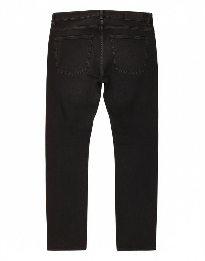 Blugi slim pentru bărbați Hugo Boss W36 L32 bumbac negru