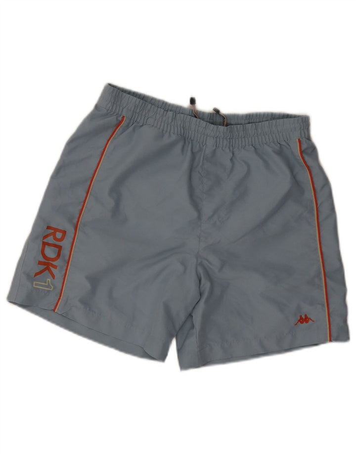 Pantaloni scurți de înot grafic pentru bărbați Kappa, albastru mic