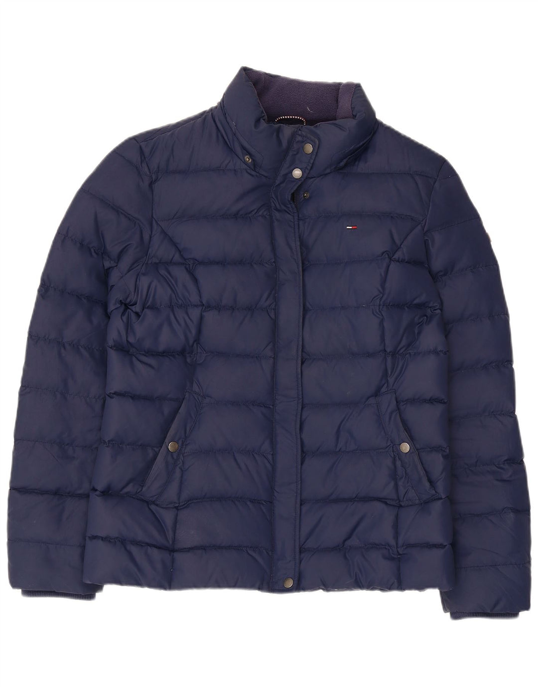 Jachetă căptușită pentru femei Tommy Hilfiger UK 16 mare poliester bleumarin