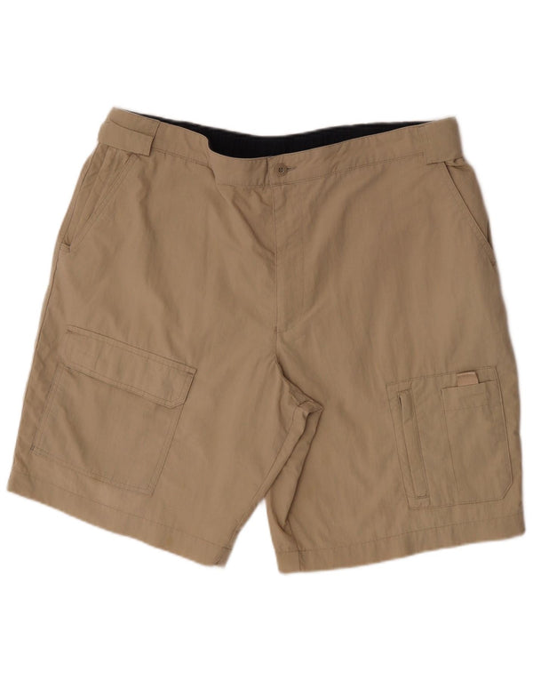Pantaloni scurți cargo pentru bărbați Marks & Spencer W38 XL bumbac bej