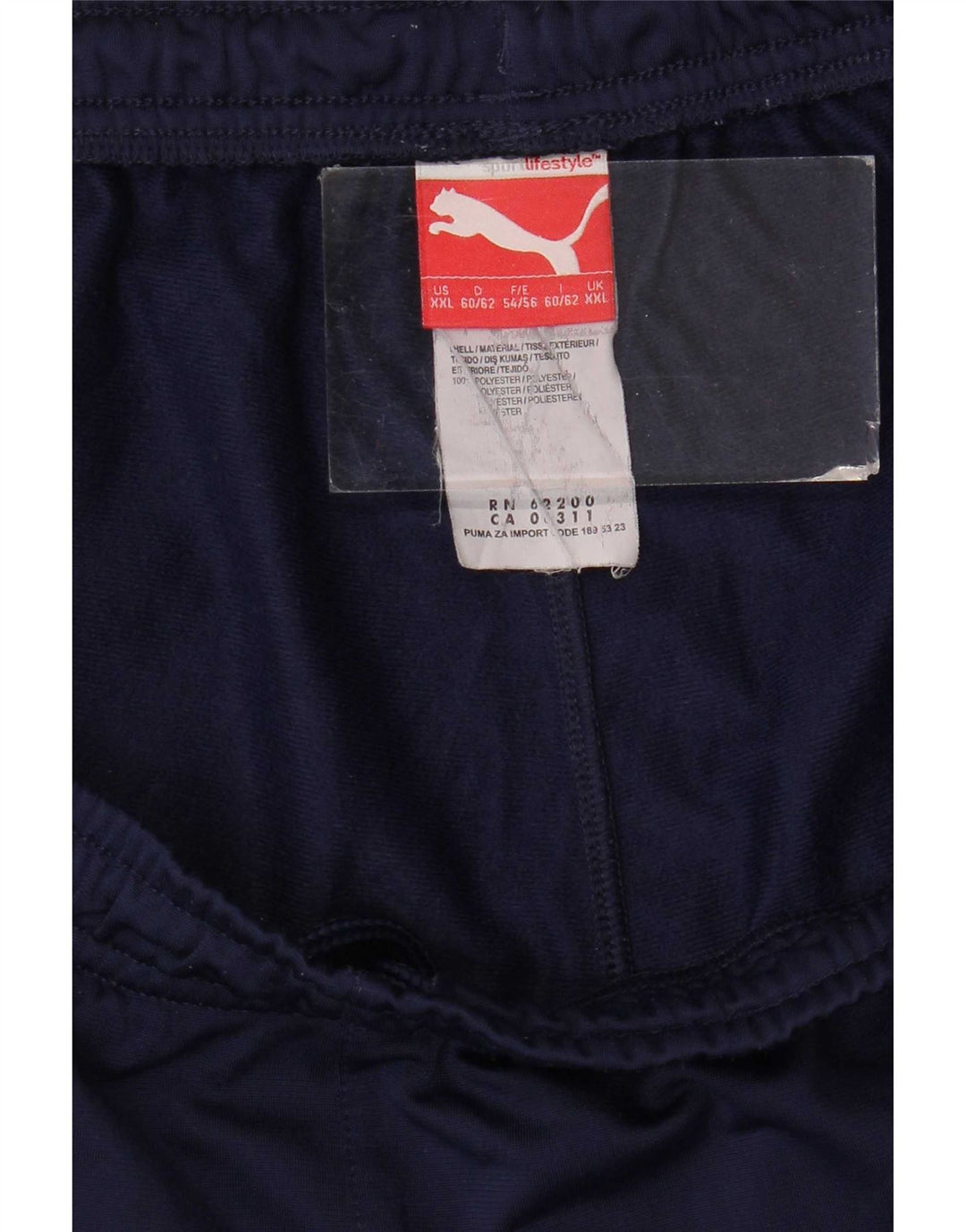 Pantaloni de trening Puma pentru bărbați 2XL, poliester bleumarin