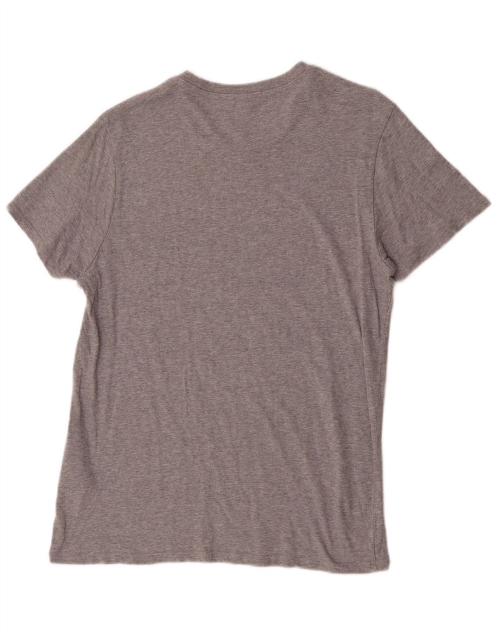 Tricou cu grafic Levi's pentru bărbați Top din bumbac cu pete gri mediu