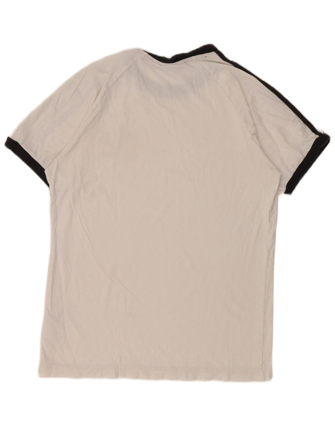 Tricou pentru bărbați Adidas Top mediu alb din bumbac color bloc