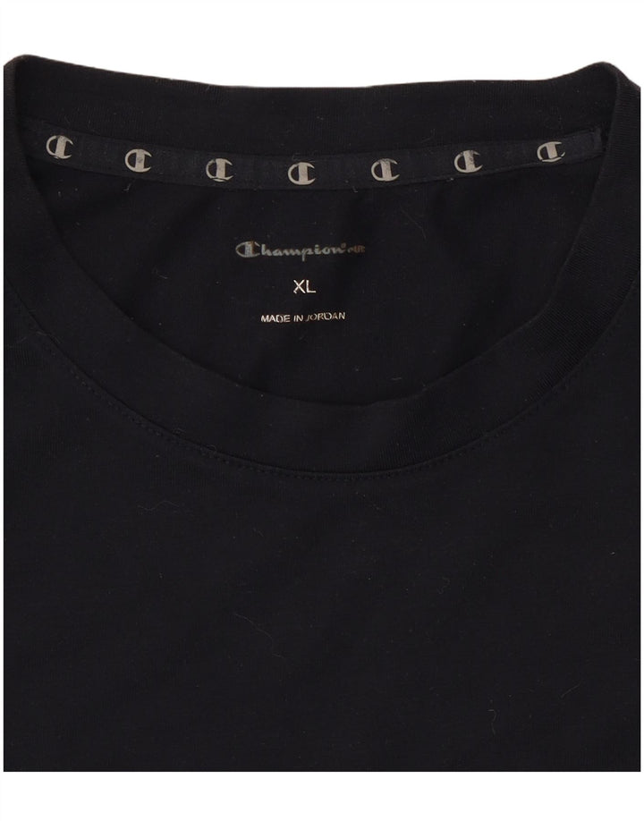 Tricou grafic pentru bărbați Champion Top XL Bleumarin