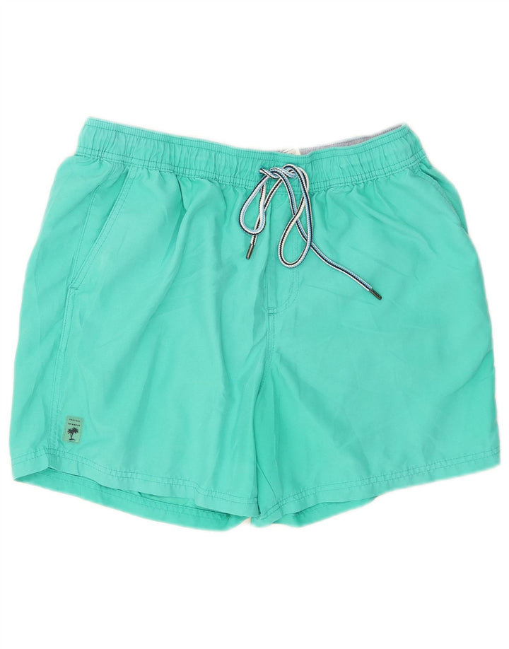 Marks & Spencer Pantaloni scurți de înot pentru bărbați din bumbac turcoaz mare
