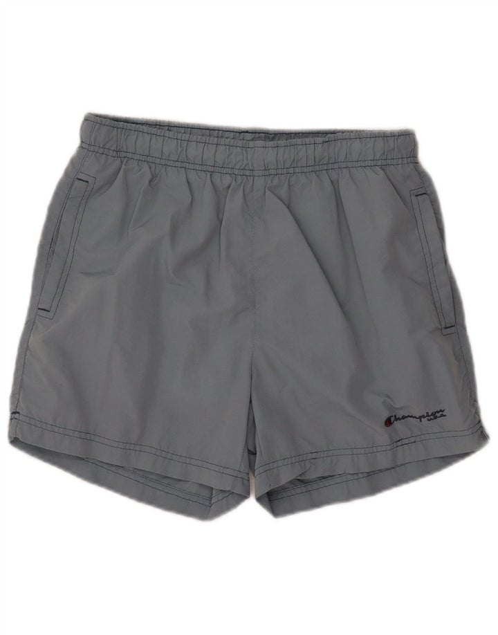 Pantaloni scurți de înot Champion pentru bărbați, poliester albastru mediu