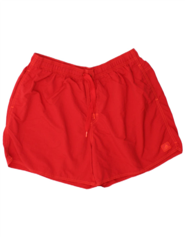 Pantaloni scurți sport pentru bărbați Adidas 2XL poliamidă roșie