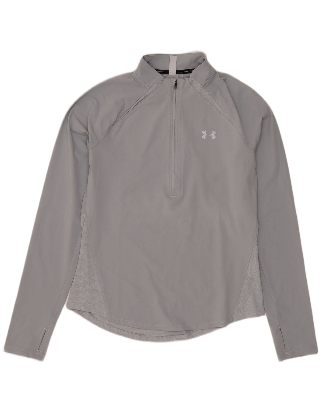 Top de trening UNDER ARMOUR pentru femei Heat Gear Pullover UK 10 Small Gri