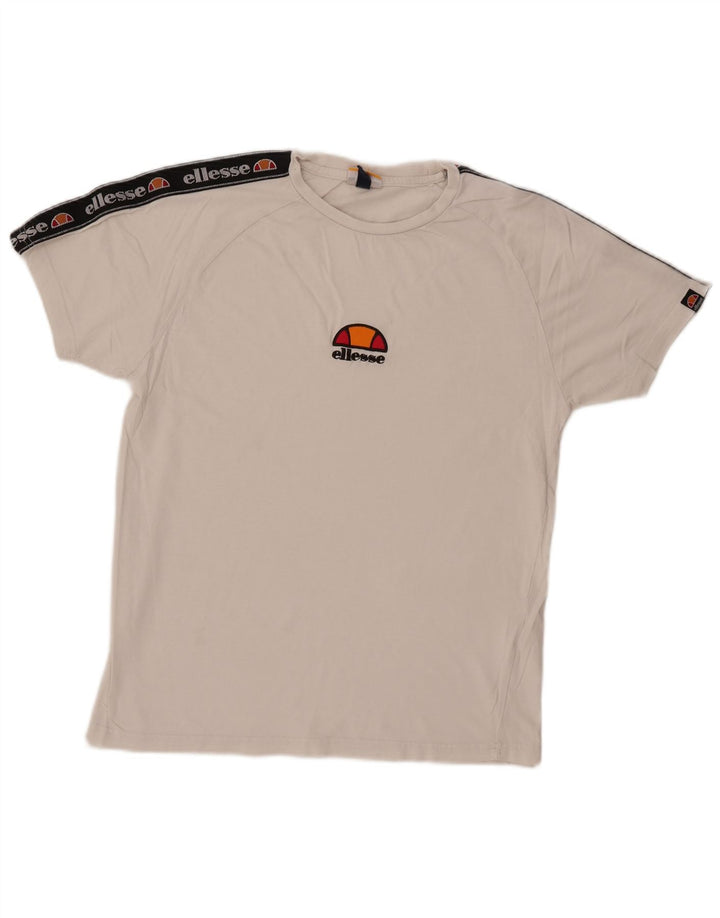 Tricou grafic ELLESSE pentru bărbați Top XS Bumbac alb