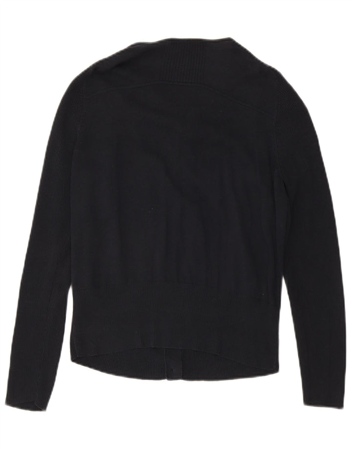 Pulover cardigan cu autograf Marks & Spencer pentru femei UK 16 mare bleumarin