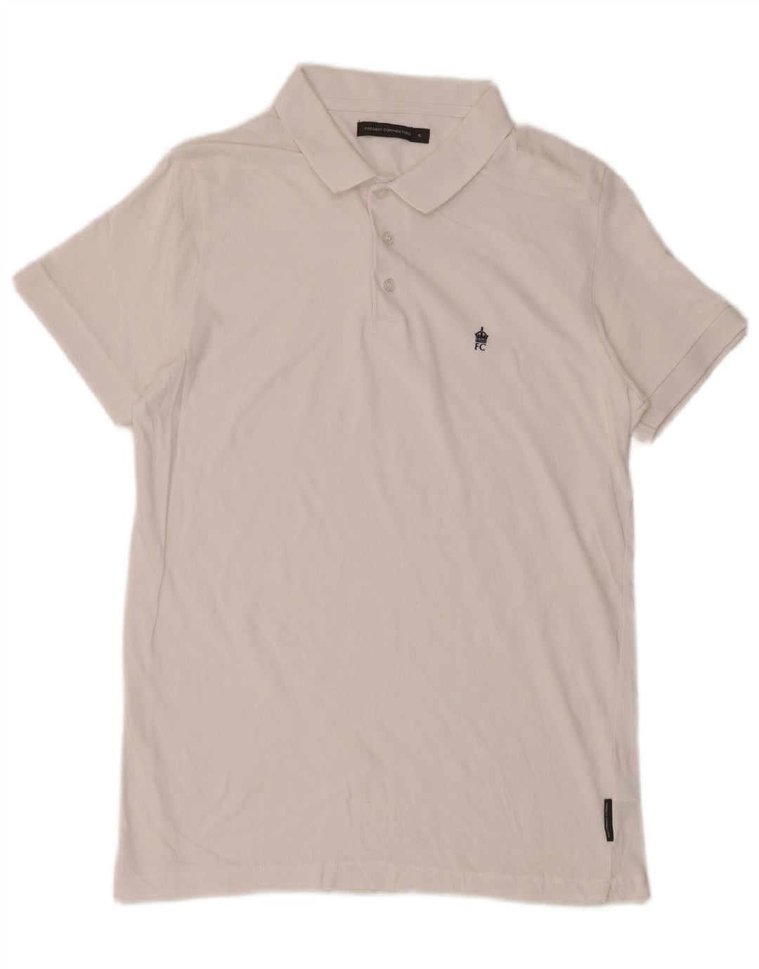 Tricou polo pentru bărbați French Connection XL, bumbac alb