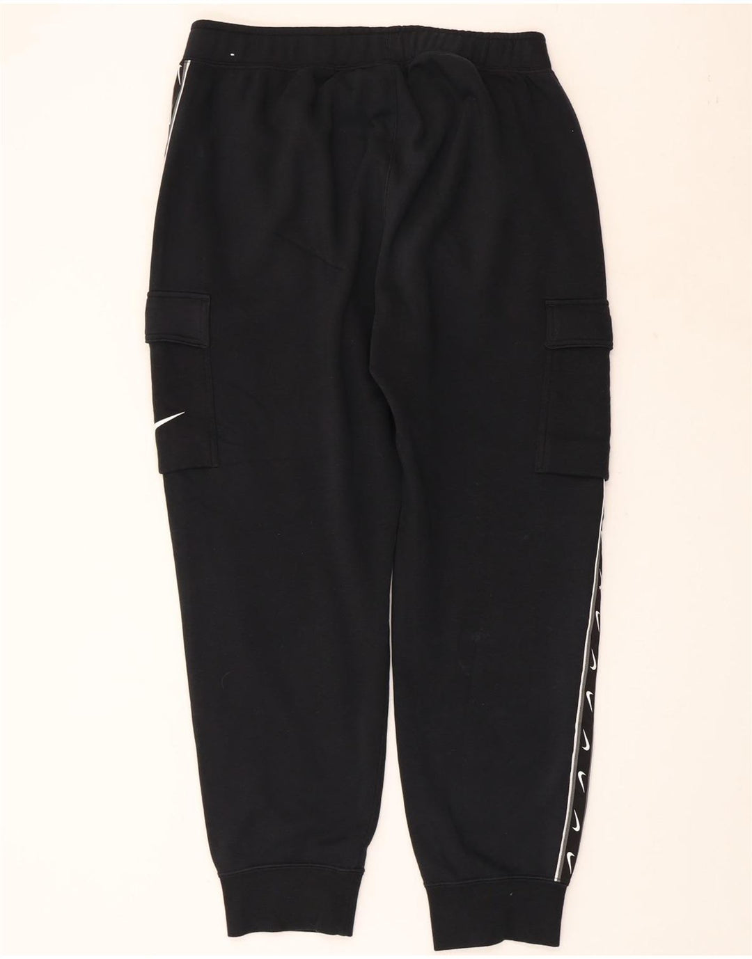Pantaloni de trening cargo grafic NIKE pentru bărbați Pantaloni de jogging mari din bumbac bleumarin