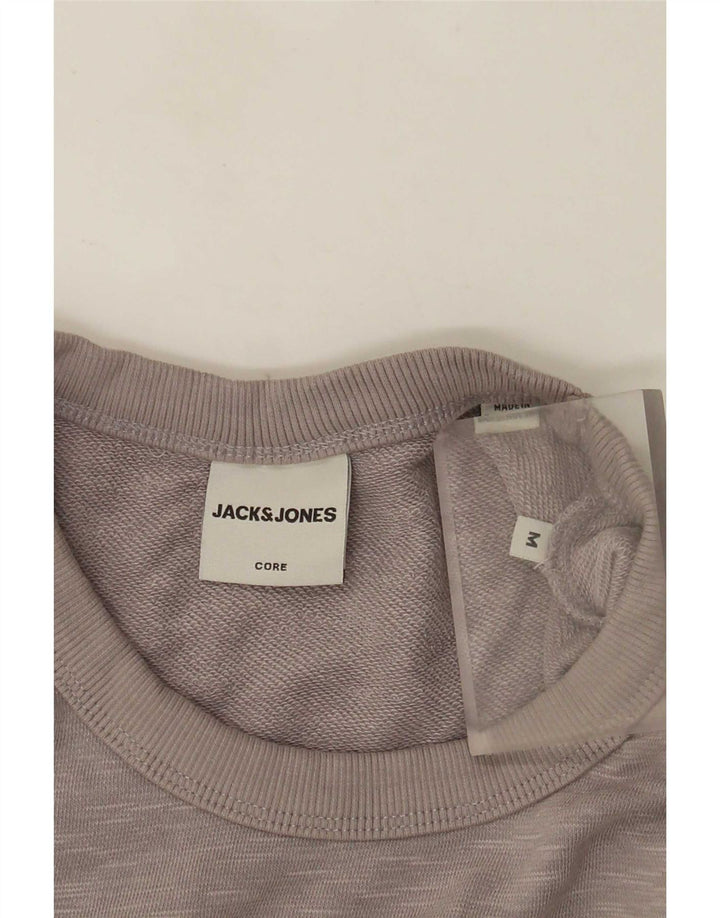 Pulover cu grafică Jack & Jones pentru bărbați, gri mediu cu pete