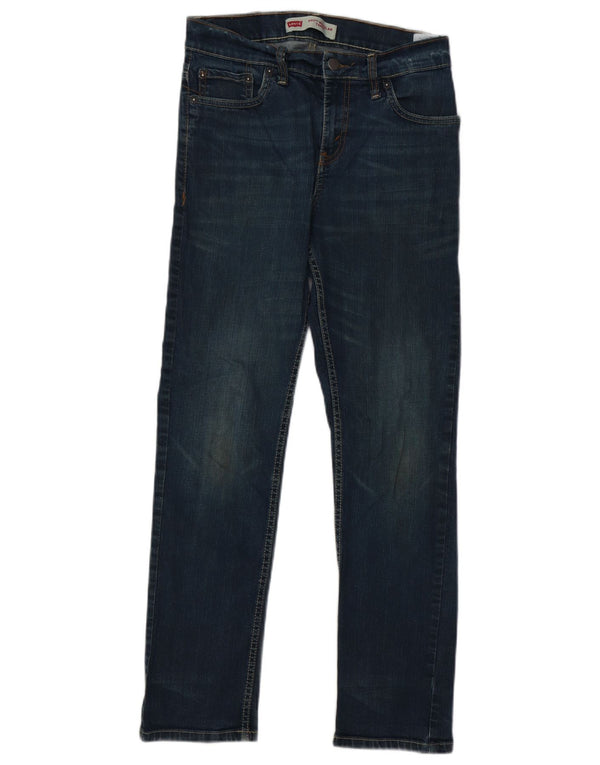 Levi's Boys 502 Regular Tapered Jeans 13-14 ani W27 L27 bleumarin bumbac
