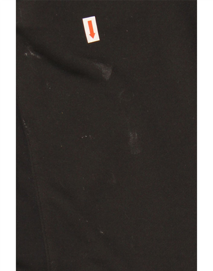 Pantaloni de trening Adidas baieti 9-10 ani poliester negru