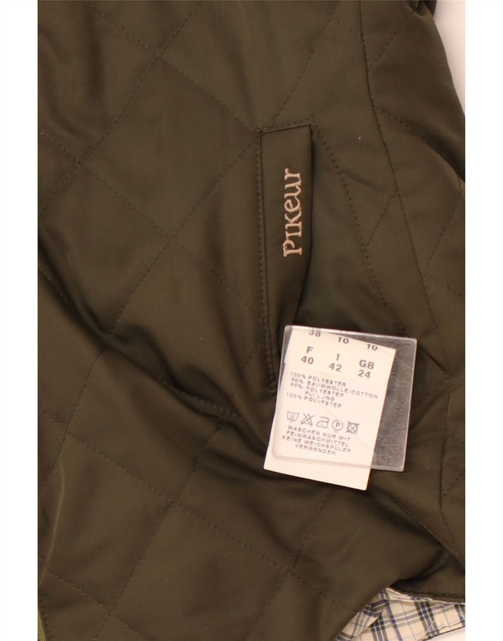 PIKEUR Gilet matlasat reversibil pentru femei IT 42 Poliester kaki mediu