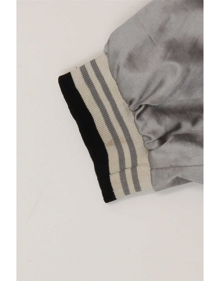 Jachetă reversibilă cu grafică vintage pentru bărbați IT 54 2XL negru colorblock