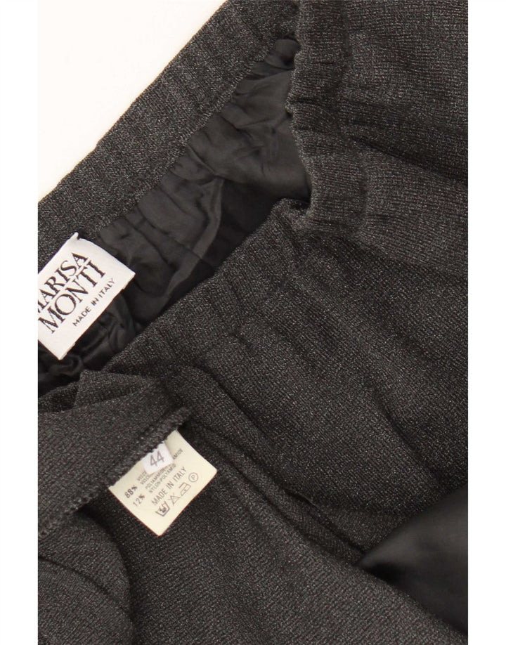 Fusta Midi Femei Marisa Monti IT 44 Medium W32 Gri Viscoza