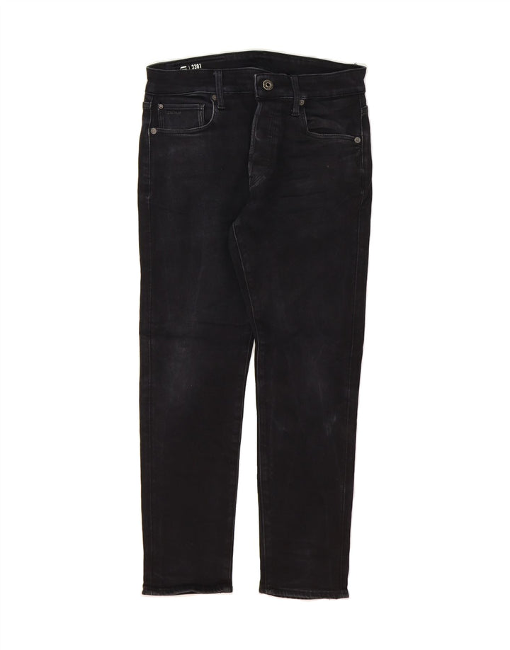 G-STAR Womens Slim Jeans W30 L28 Black Cotton Vintage G-Star and Second-Hand G-Star from Messina Hembry 