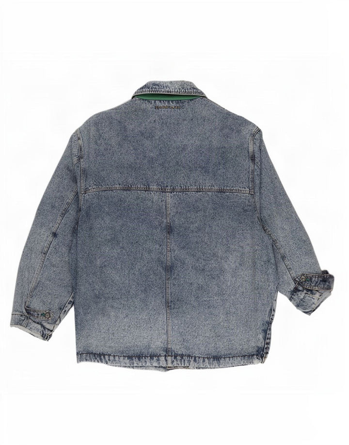 Palton Vintage Bărbați din Denim IT 60/62 5XL Bumbac Albastru
