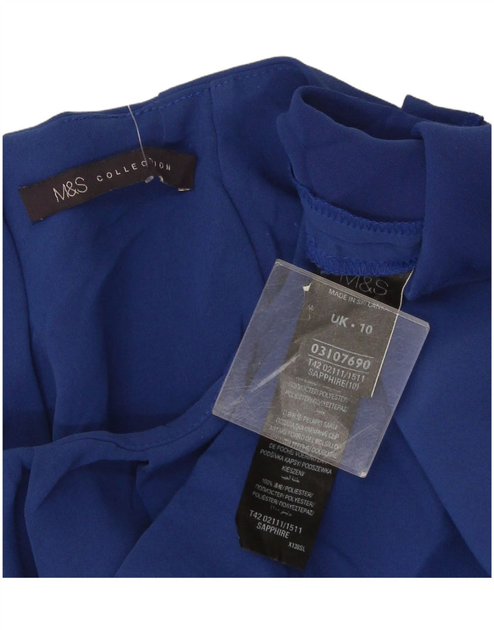 Rochie schimbătoare pentru femei Marks & Spencer UK 10 Small Blue Poliester