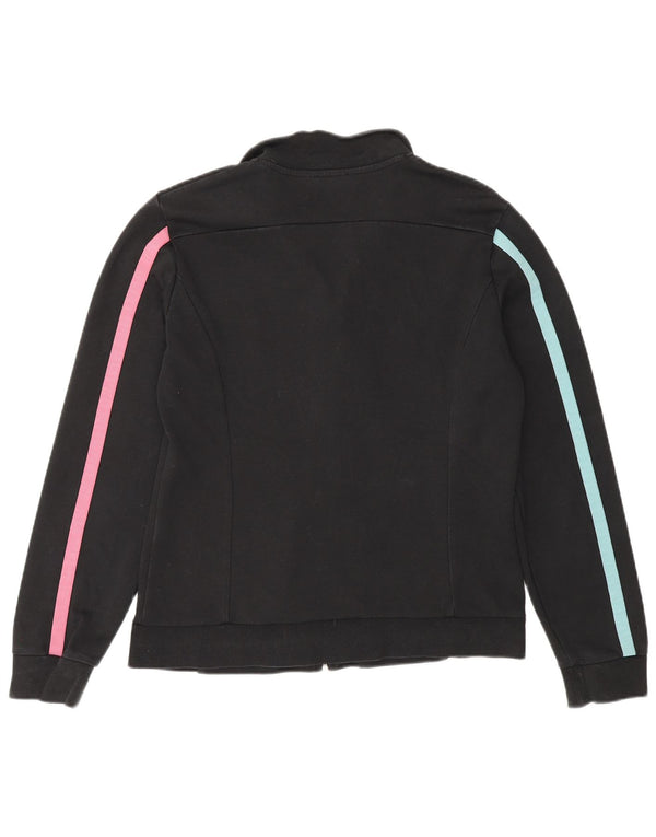 Jachetă de trening pentru femei Emporio Armani UK 14 Medium Black Colorblock