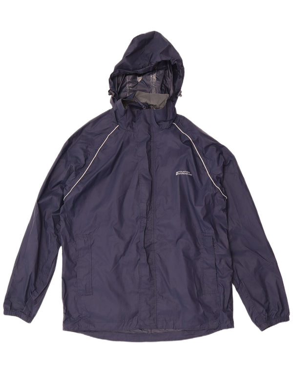Jachetă de ploaie cu glugă pentru bărbați Mountain Warehouse UK 38 Medium Navy Blue Marine