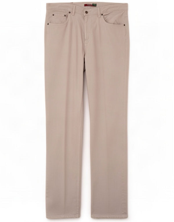Carrera Mens 700 Regular Fit Casual Pantaloni W38 L34 Gri Bumbac