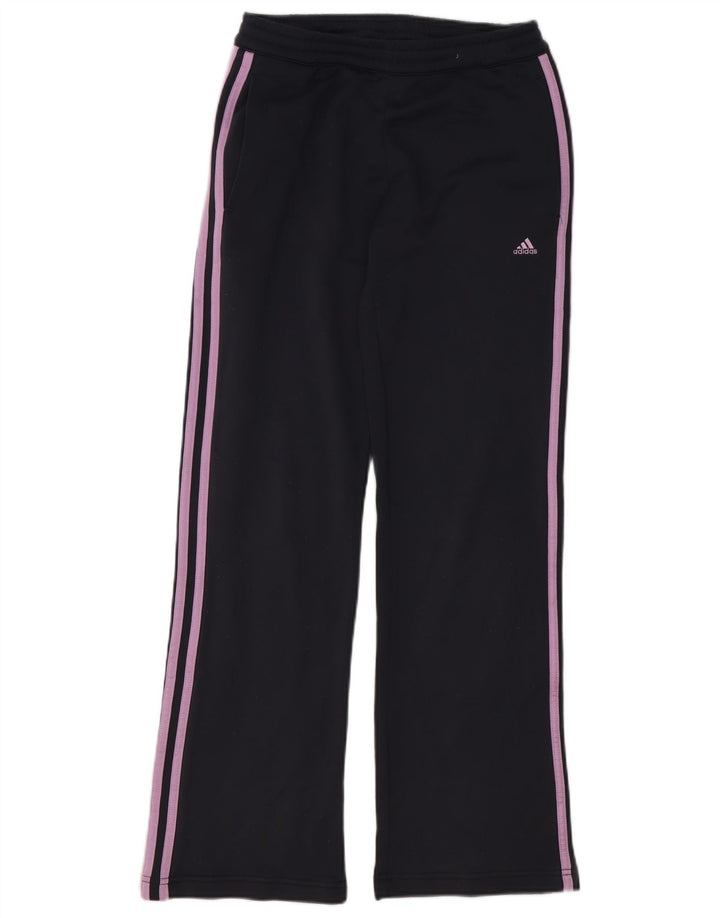 Pantaloni de trening ADIDAS pentru femei UK 8 Small Gri Poliester