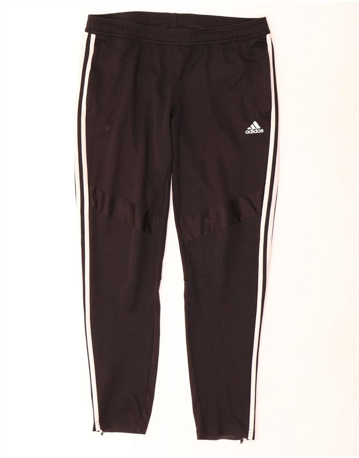 Pantaloni de trening Adidas Climacool pentru femei Marea Britanie 16/18 Poliester negru mare