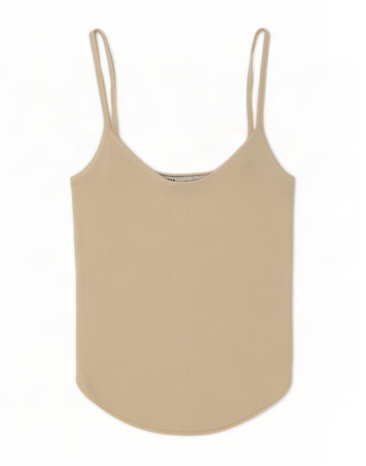 Top camis pentru femei Zara UK 8 Small Off White