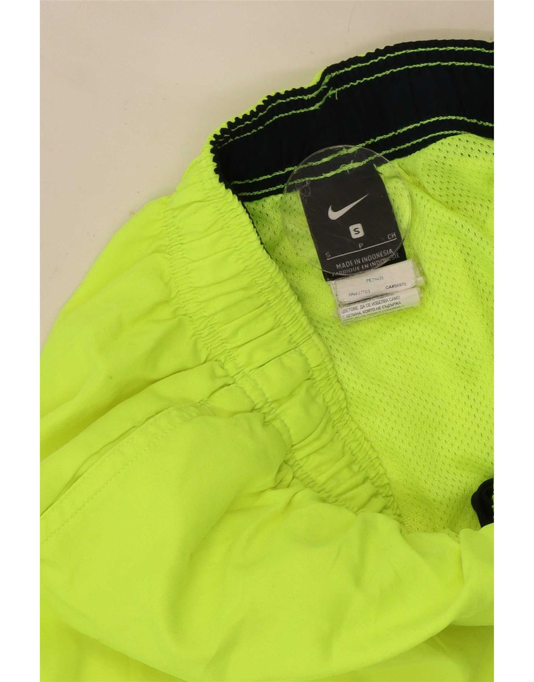 Pantaloni scurți sport Nike pentru bărbați, mici, verzi, poliester