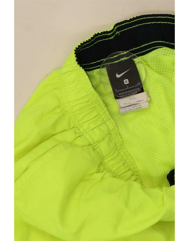 Pantaloni scurți sport Nike pentru bărbați, mici, verzi, poliester