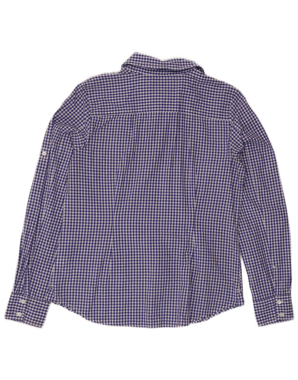 Cămașă Tommy Hilfiger pentru femei UK 12 Medium Blue Gingham Bumbac