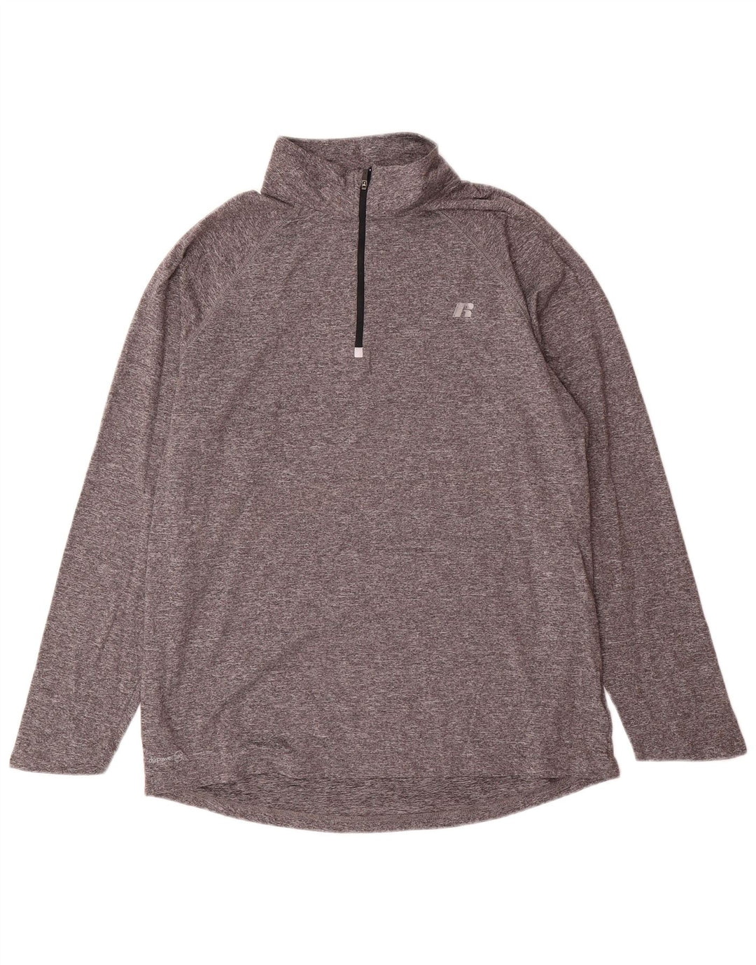 RUSSELL ATHLETIC pentru bărbați Dri-Power Pullover Trening Top UK 42/44 Large Gri