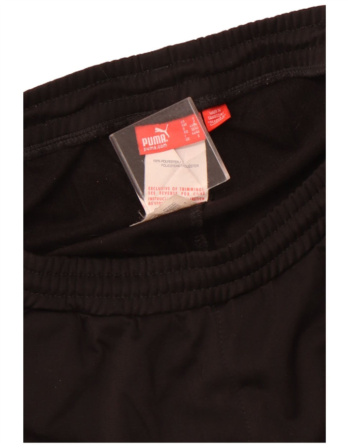 Pantaloni de trening PUMA pentru bărbați, poliester negru mic