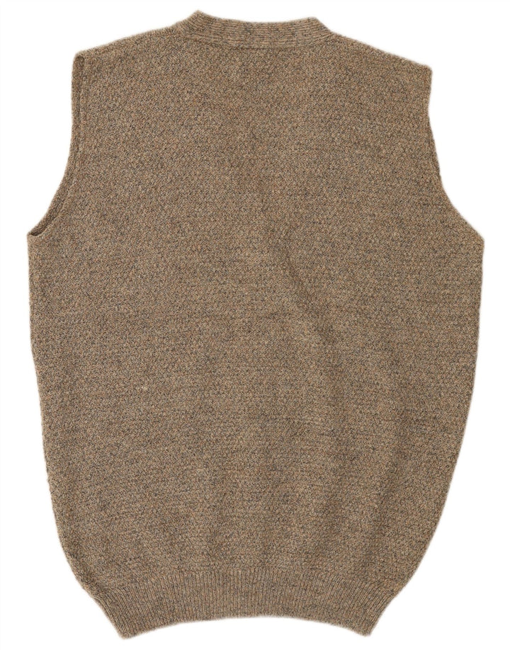 Pulover cardigan fără mâneci pentru bărbați C&A IT 46 Small Gri Acrilic