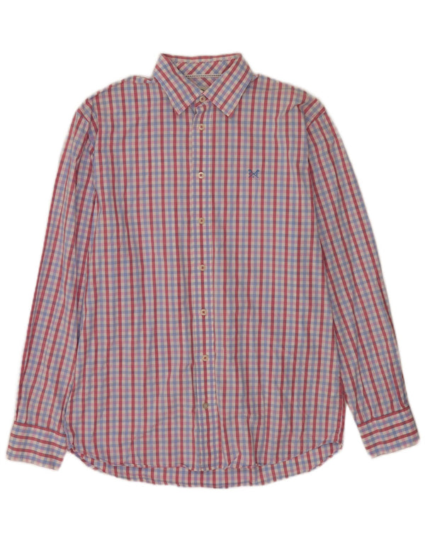 Crew Clothing Cămașă pentru bărbați, cu tăiere clasică, medie, multicoloră, bumbac