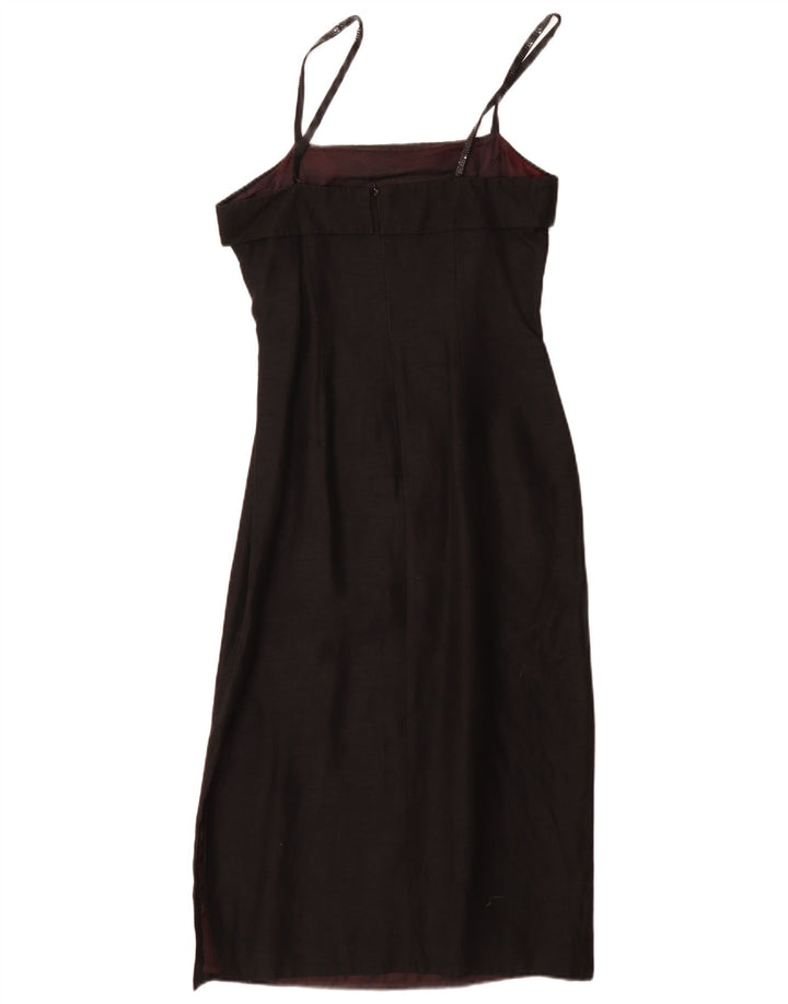 Rochie Brunella pentru femei UK 12 Medium Black Viscose