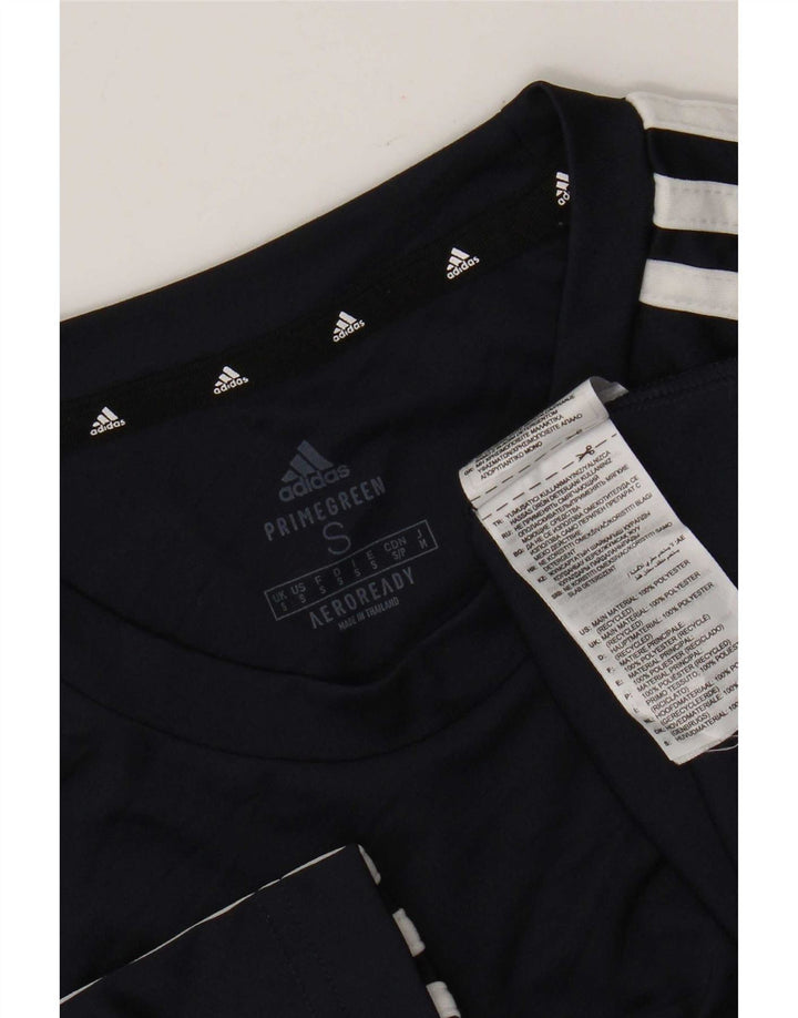 Tricou pentru bărbați Adidas Aeroready Top mic poliester bleumarin