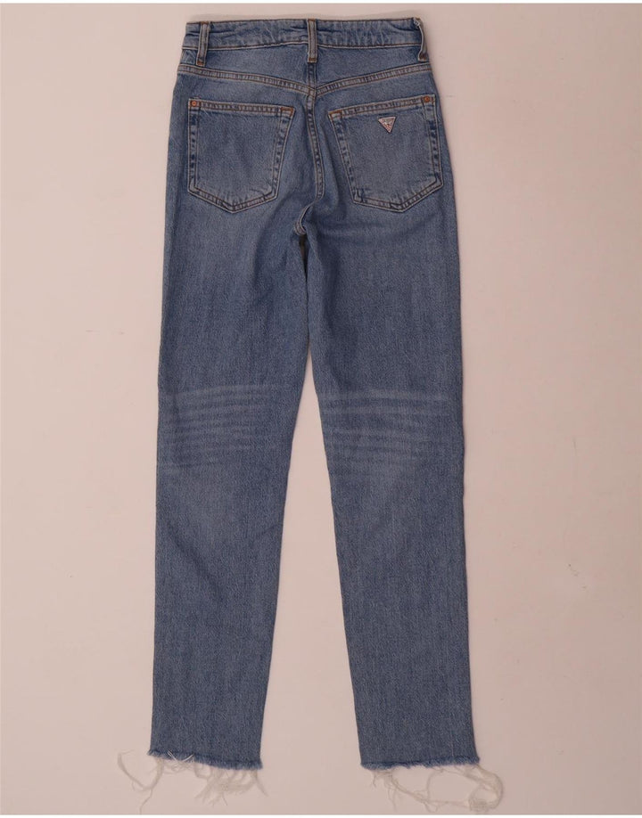 Blugi slim pentru femei Guess W24 L28 Bumbac albastru