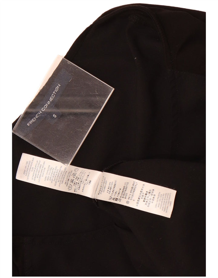 Bluză cu mânecă lungă pentru femei French Connection Top UK 10 Lyocell negru mic