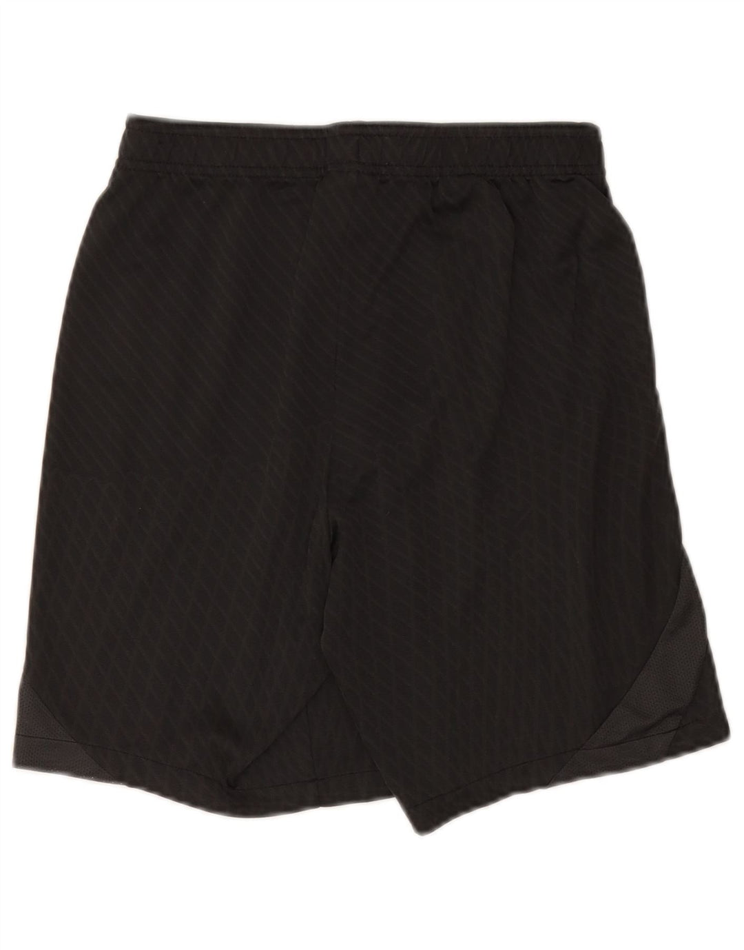Pantaloni scurți sport Nike Dri Fit Slim Fit pentru bărbați, poliester cu carouri mici, negru