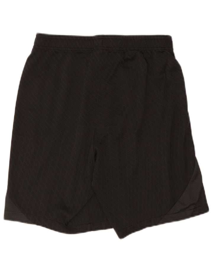 Pantaloni scurți sport Nike Dri Fit Slim Fit pentru bărbați, poliester cu carouri mici, negru