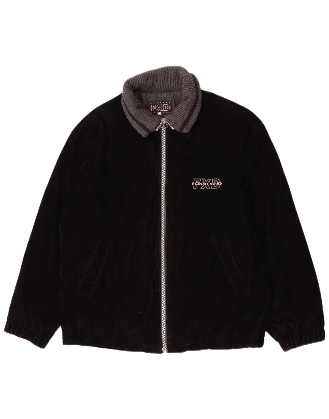 Jachetă din velur pentru bărbați Foxhound UK 38 Medium Black