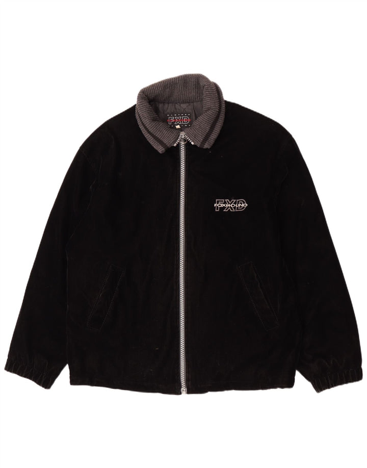Jachetă din velur pentru bărbați Foxhound UK 38 Medium Black
