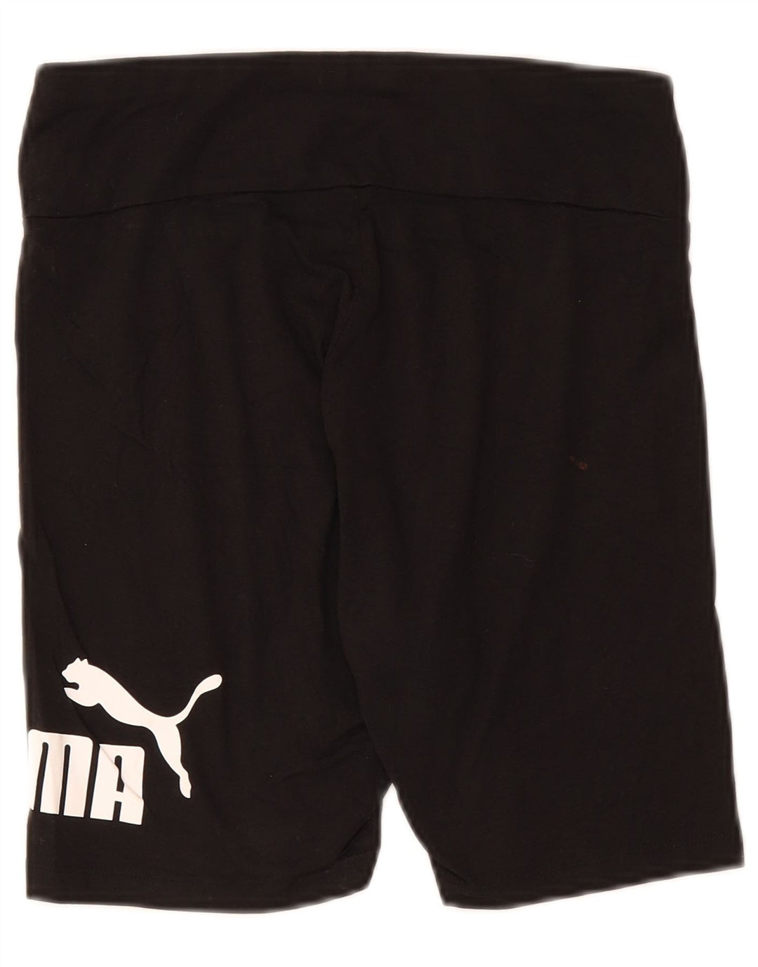 Pantaloni scurti sport grafic Puma pentru femei UK 12 Medium Black