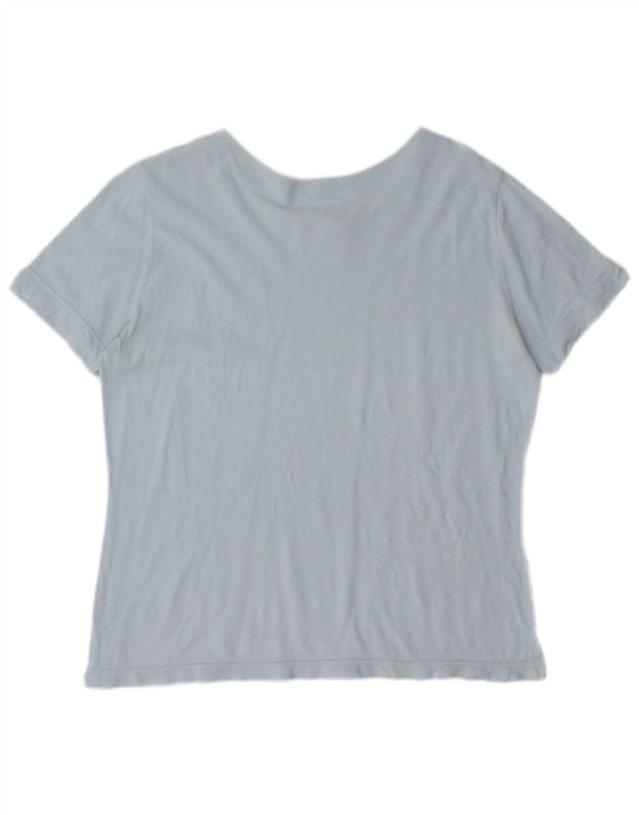 Tricou pentru femei Lacoste Top Marimea 48 XL Bumbac Albastru