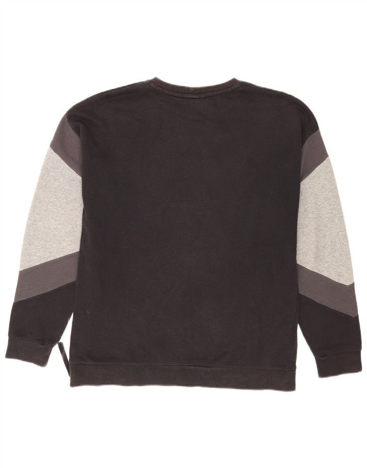 Pulover pentru bărbați Nike Graphic Loose Fit Pulover mediu negru Colorblock